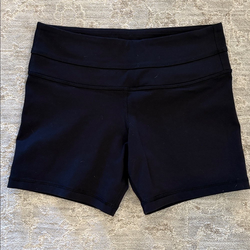 lululemon athletica Black Bike Shorts